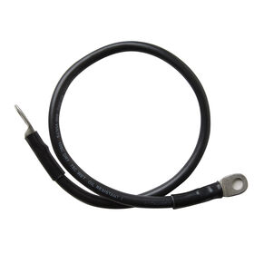 4-Gauge Black Battery Cable, 48"